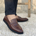 VERSATILE Pure Handmade Shoes Brown-198